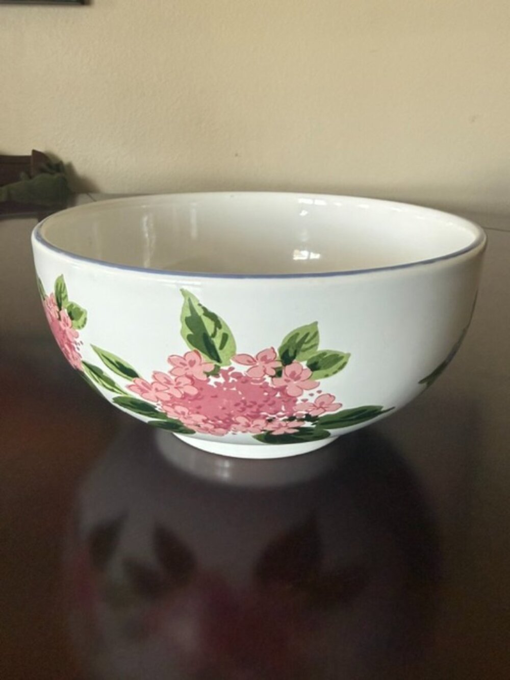 Tiffany & Co hydrangea serving bowl